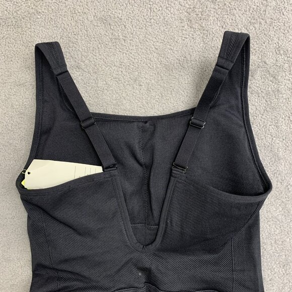 Seamless Ribbed Bodysuit All In Motion Women's S Black  a2407 - Picture 15 of 16